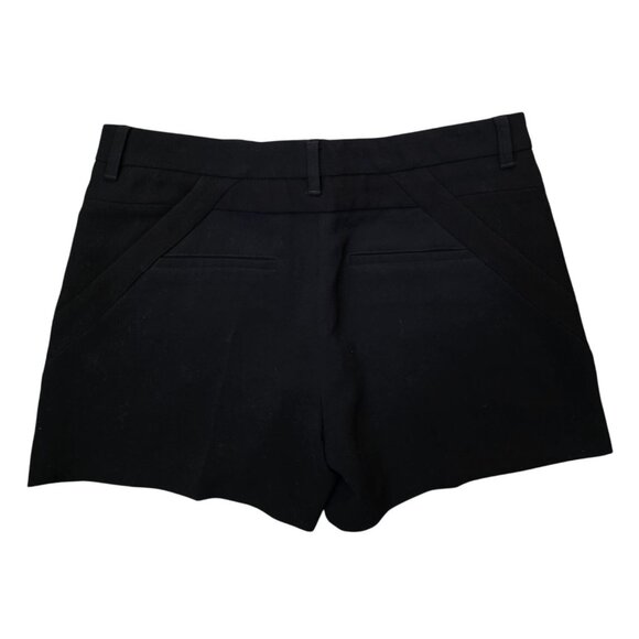 IRO NWT Black Flat Front Pocket Solid Shorts 10 / 42 - Picture 2 of 4
